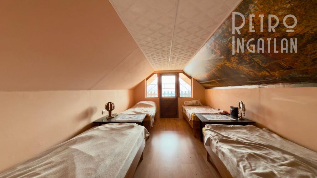 MAĎARSKO - JAZERO RAKACA - POSCHODOVÁ 3 IZBOVÁ CHATA PRI JAZERE S TERASOU.