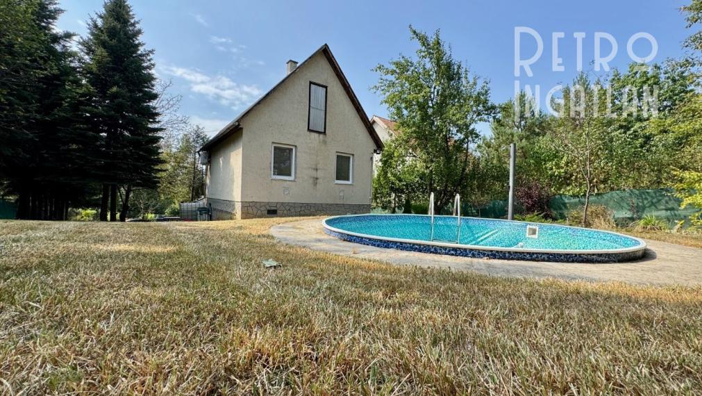 MAĎARSKO - JAZERO RAKACA - POSCHODOVÁ 4 IZBOVÁ CHATA, KUCHYŇA, PRI JAZERE S TERASOU.