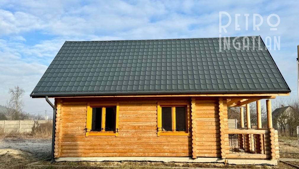 NOVÁ CENA - MAĎARSKO - NOVAJIDRÁNY POSCHODOVÁ ZRUBOVÁ CHATA - NOVOSTAVBA.