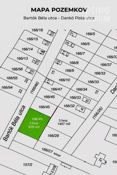 STAVEBNÝ POZEMOK HIDASNÉMETI 929 M2 VHODNÝ NA VÝSTAVBU RD, VŠETKY IS.