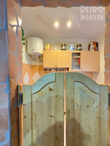 MAĎARSKO - JAZERO RAKACA - POSCHODOVÁ 3 IZBOVÁ CHATA PRI JAZERE S TERASOU.