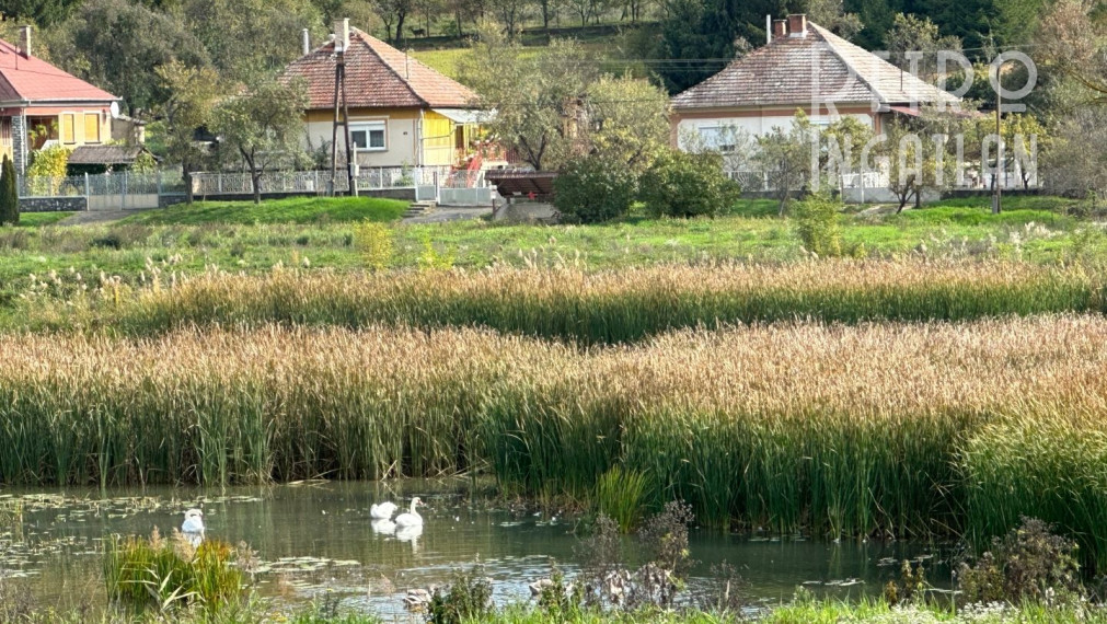 MAĎARSKO - JAZERO RAKACA - KOMPLETNE ZARIADENÁ MUROVANÁ POSCHODOVÁ CHATA PRI JAZERE S TERASOU.