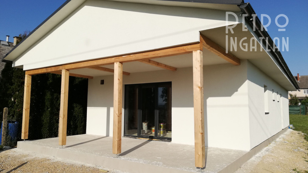 MAĎARSKO - GONC NOVOSTAVBA 4 IZBOVÉHO RD 100 M2, POZEMOK 852 M2