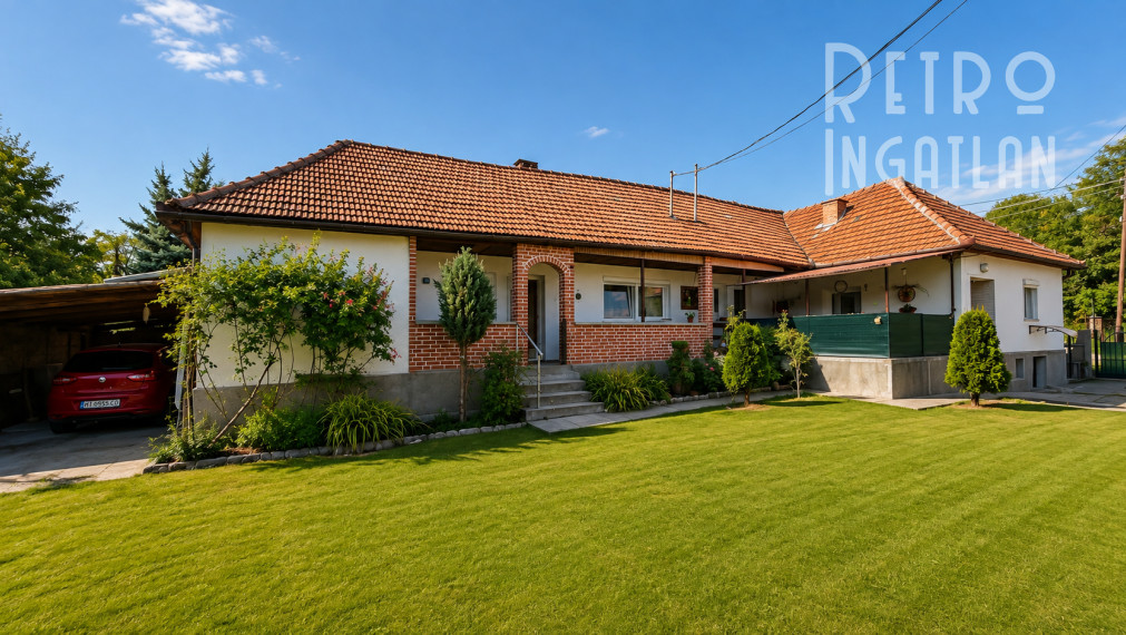 MAĎARSKO - SZUHOGY  4 IZBOVÝ RD 110 M2, POZEMOK 1410 M2