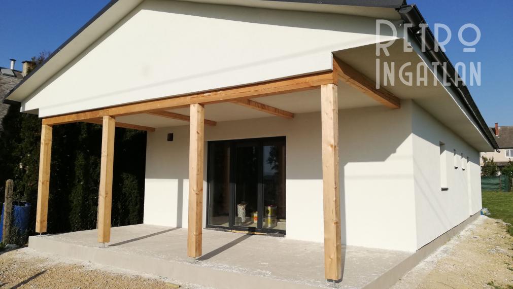 MAĎARSKO - GONC NOVOSTAVBA 4 IZBOVÉHO RD 100 M2, POZEMOK 852 M2