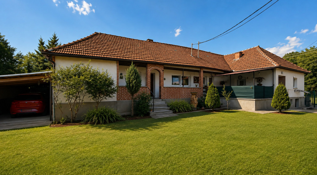 MAĎARSKO - SZUHOGY  4 IZBOVÝ RD 110 M2, POZEMOK 1410 M2