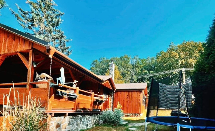 MAĎARSKO - LUXUSNÁ CHATA S LETNOU KUCHYŇOU A BAZÉNOM. - fotografia 18