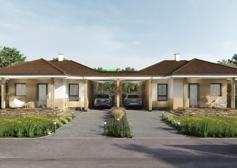 NOVOSTAVBA  - HIDASNÉMETI 4 IZB RD 108 M2, 36 M2 TERASA
